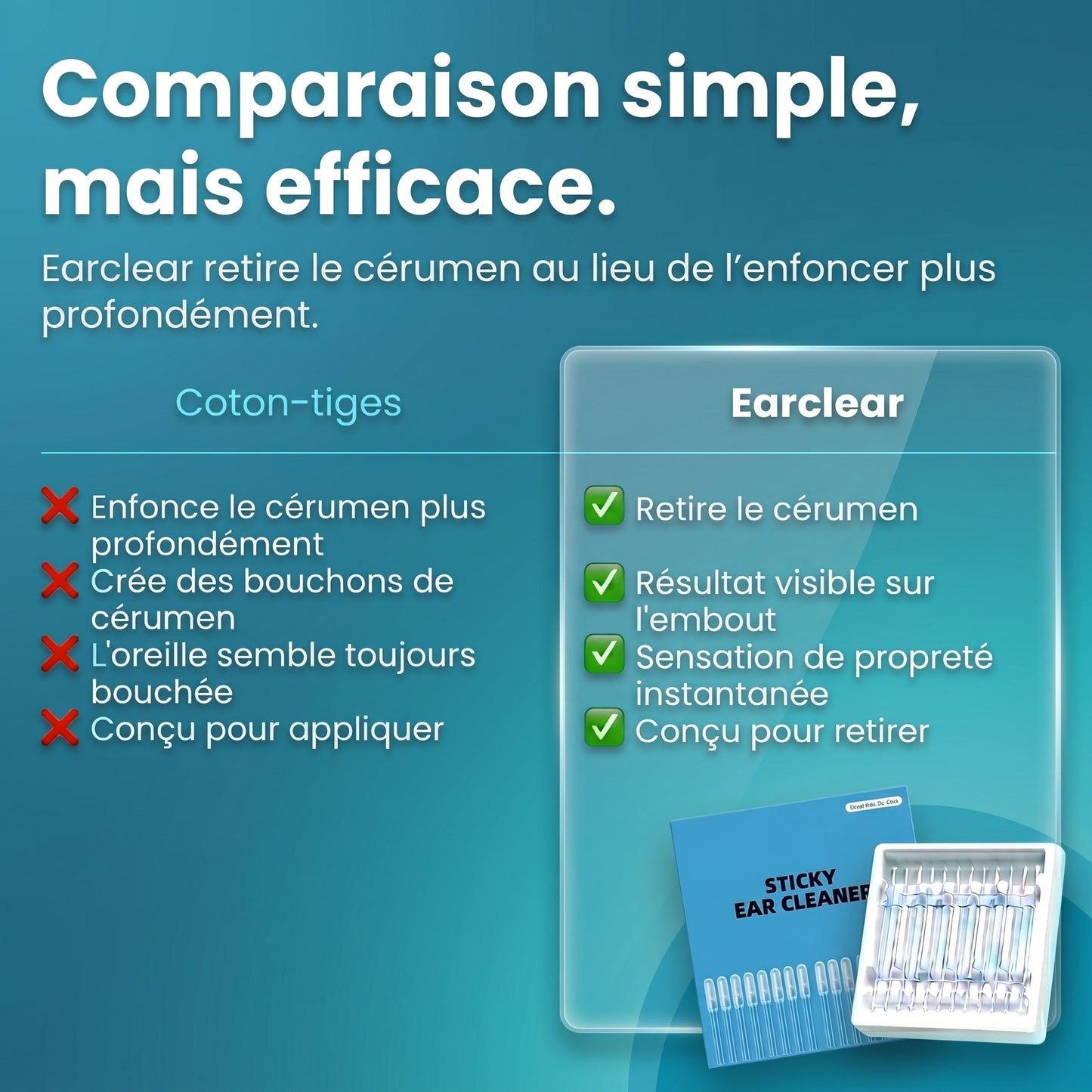 Stick Nettoyant Earclear